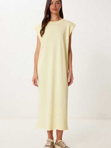 Happiness İstanbul Šaty - Žltá
