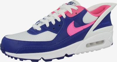 Nike Sportswear Sneaker low 'Air Max 90 FlyEase' in nachtblau / pink / weiß, Produktansicht