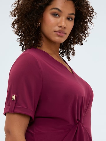 Haut Fiorella Rubino en rouge