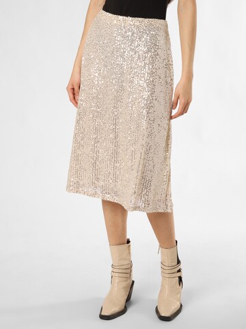 Marie Lund Rok in Beige: voorkant