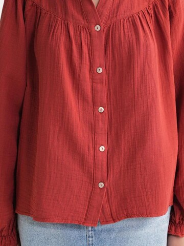 MixRay Blouse in Red