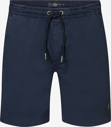 Petrol Industries Regular Chino in Blauw: voorkant