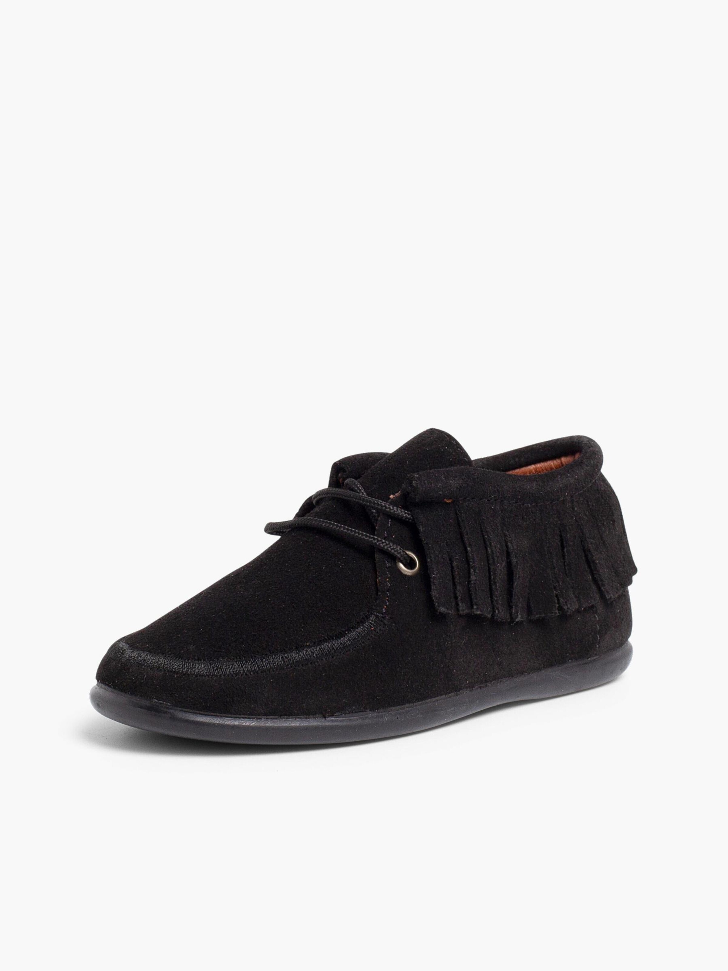 Pisamonas - Botas en negro: frente