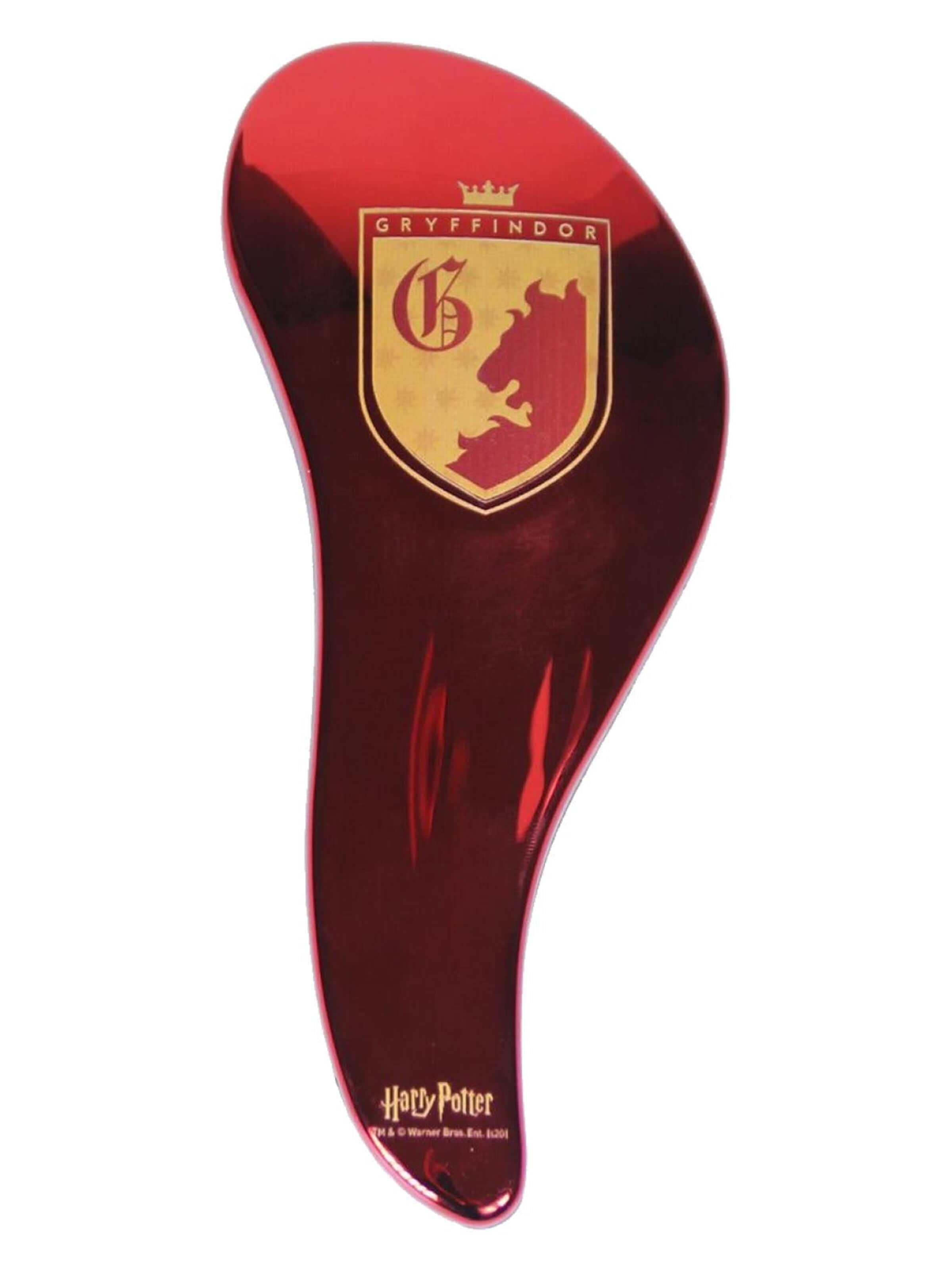 Harry Potter Set 'Harry Potter Gryffindor Borstel Metallic Rood' in Rood