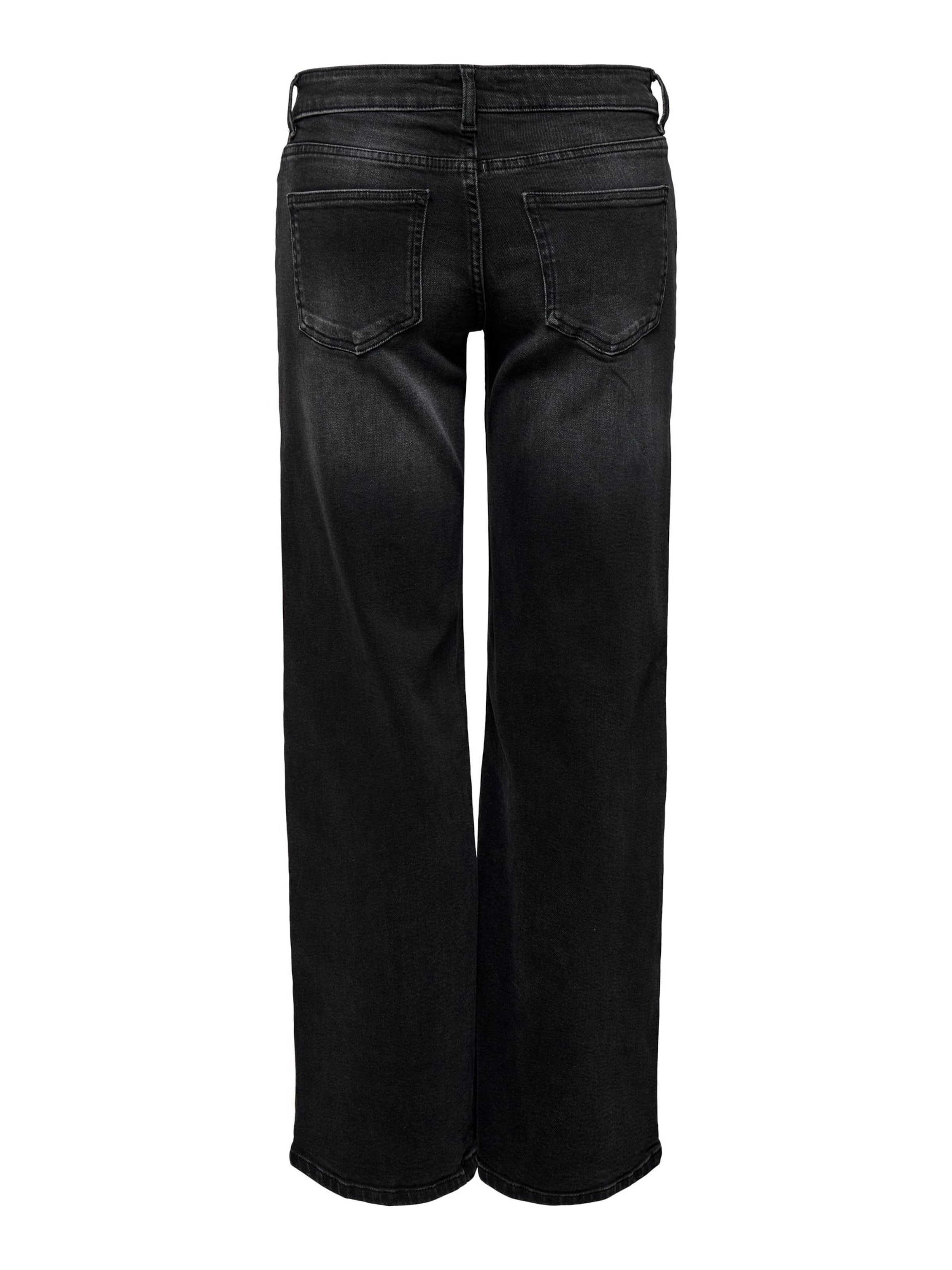 ONLY Wide Leg Jeans i sort