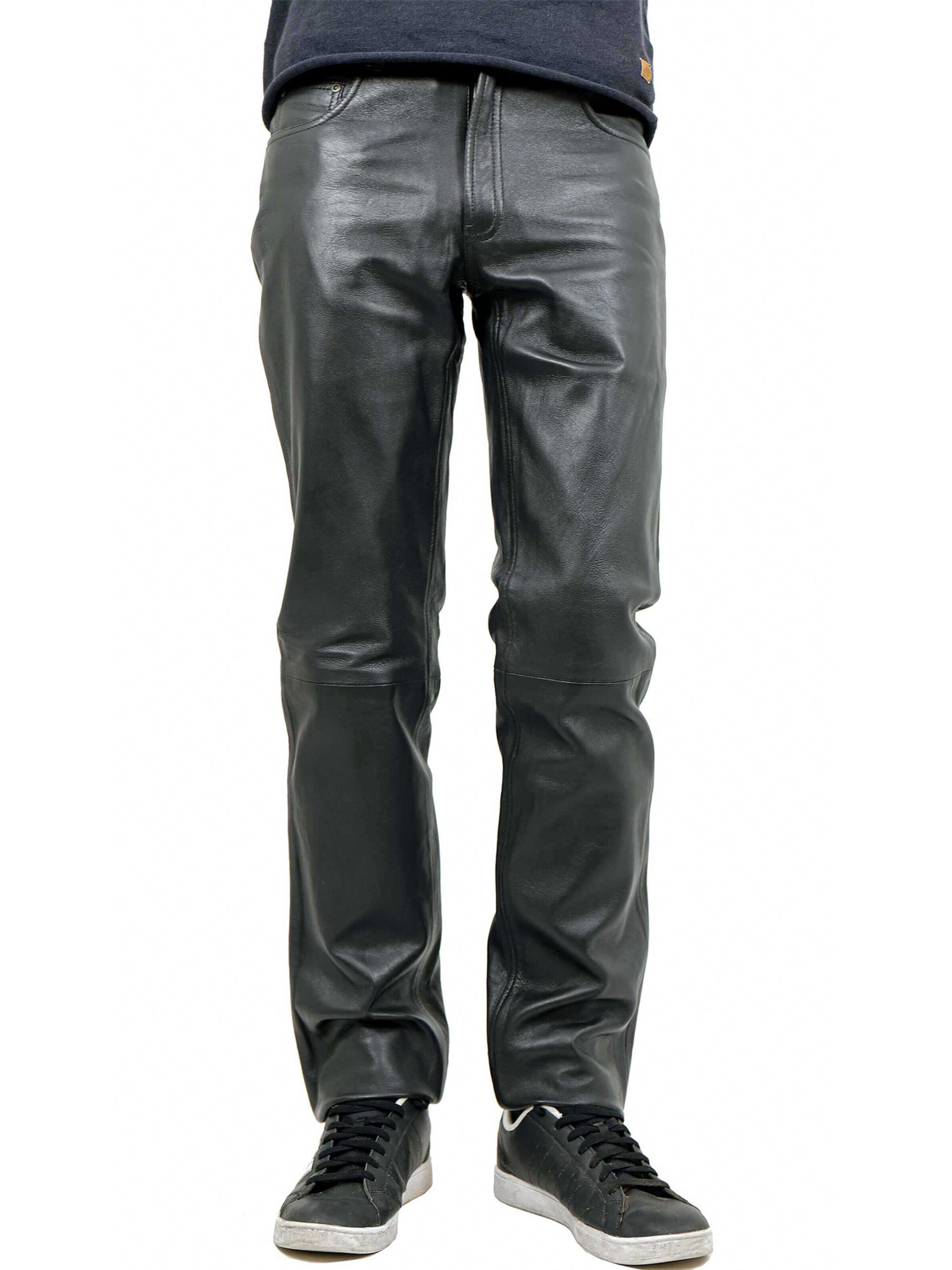 MADDOX - regular Pantalón 'Laurin' en negro: frente