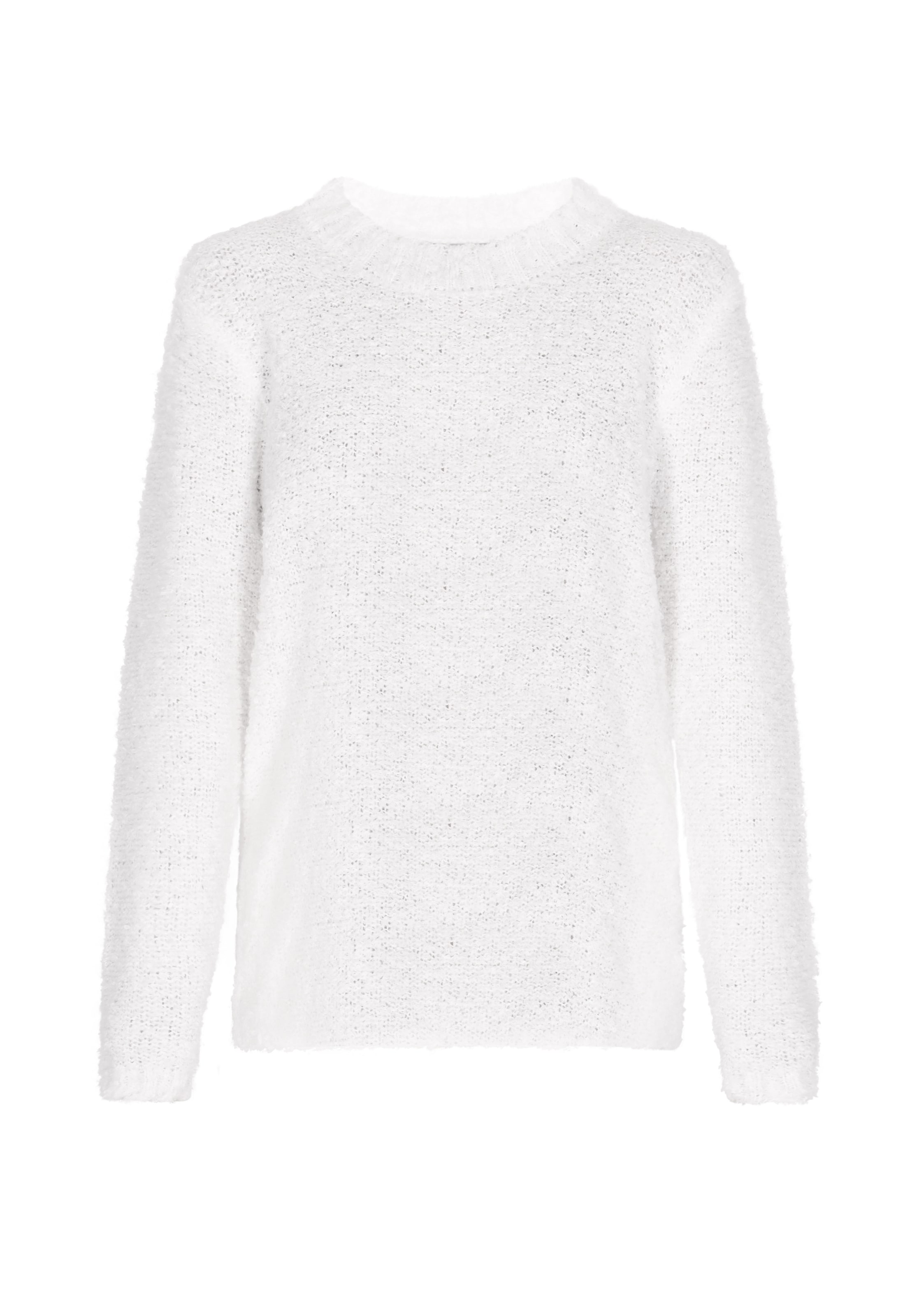 Usha - Pullover em branco: frente