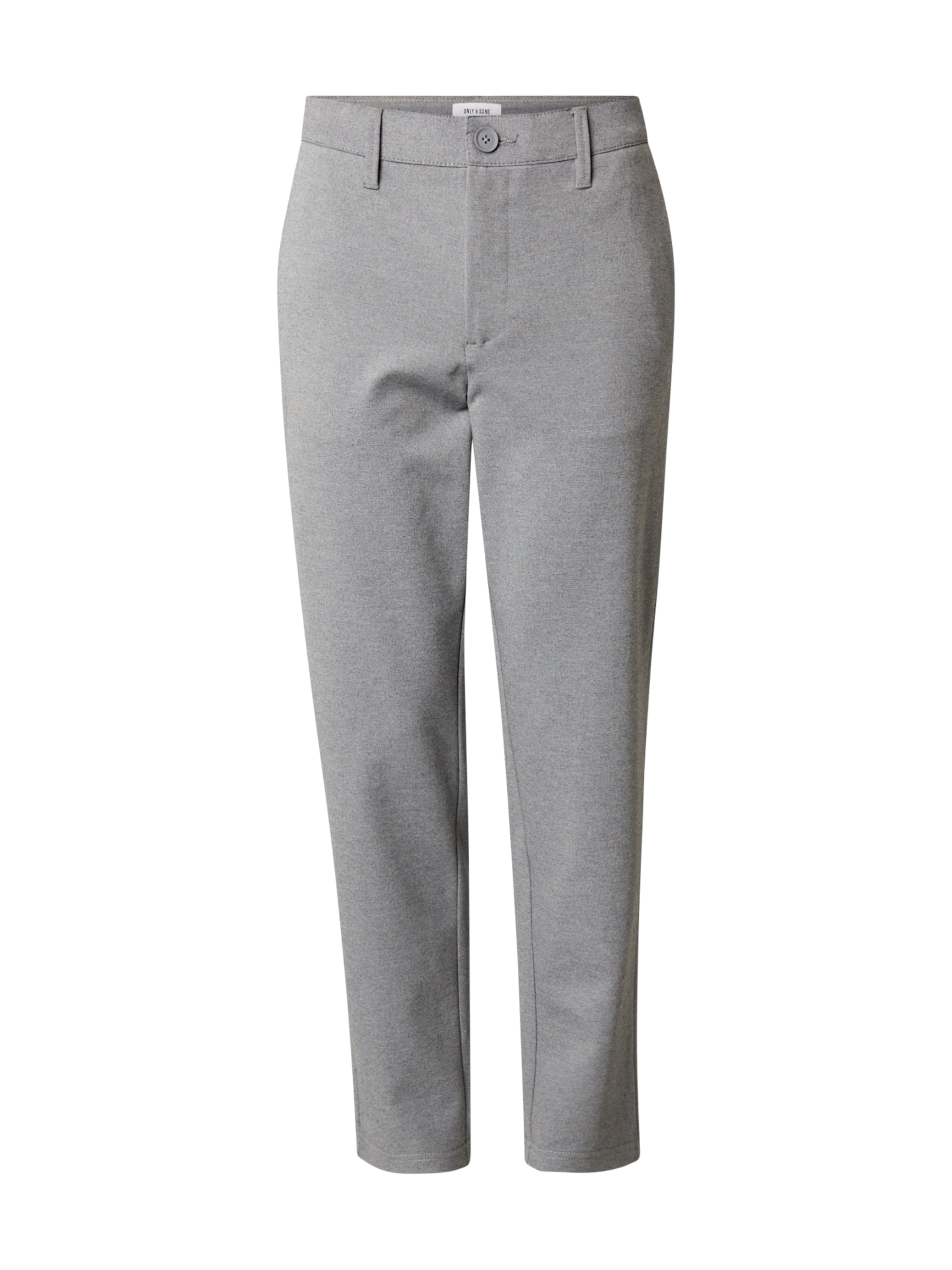 Only & Sons Štandardný strih Chino nohavice 'ONSMark' - Sivá: predná strana