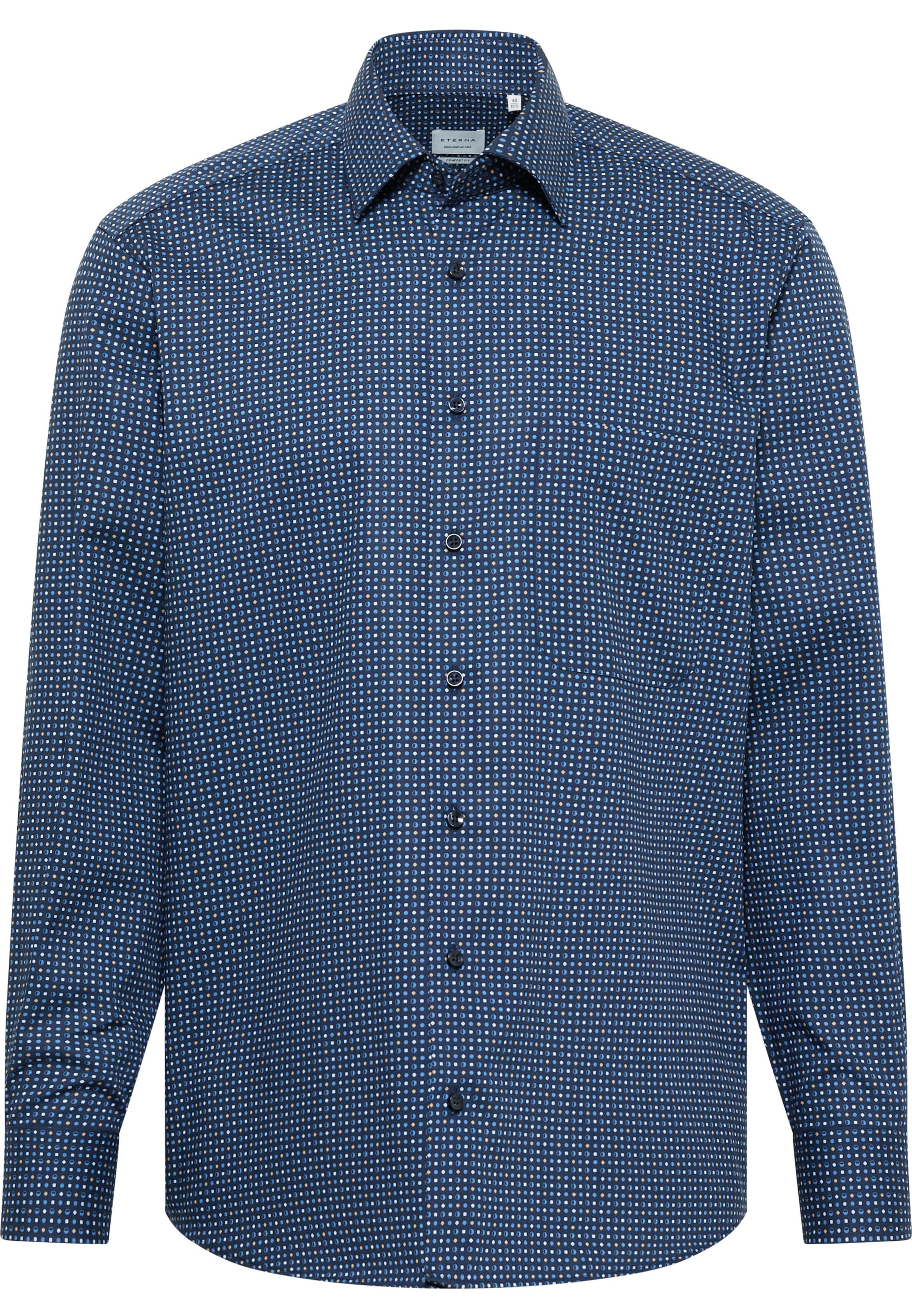 ETERNA Business shirt ' COMFORT FIT ' in Blue: front