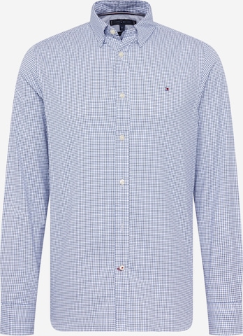 TOMMY HILFIGER - Camisa en azul: frente