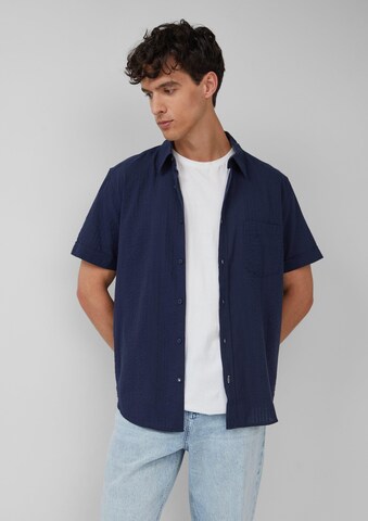 s.Oliver Regular fit Overhemd in Blauw