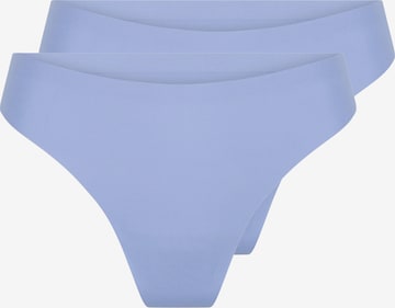 LingaDore Thong in Blue: front