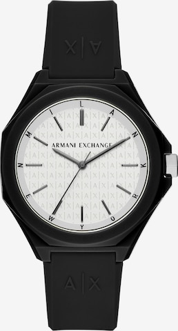 ARMANI EXCHANGE Analoog horloge in Zwart: voorkant