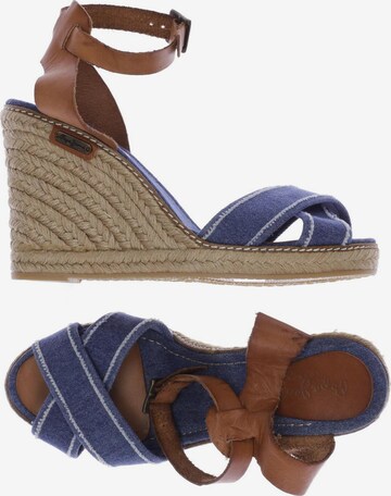 Pepe Jeans Sandals & High-Heeled Sandals in 41 in Blue: front