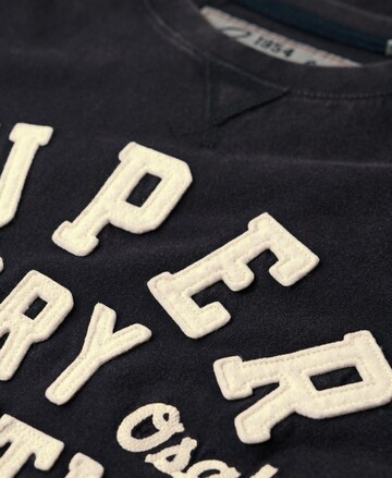 Superdry Shirt 'Vintage Athletic' in Blauw