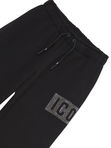 ICON Wide Leg Hose in Schwarz