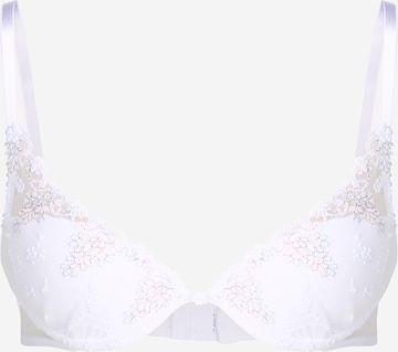 Push-up Reggiseno 'WHITE NIGHTS' di PASSIONATA in bianco: frontale