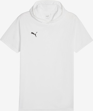 PUMA Funktionsshirt 'Hoops Team Shooting' in Weiß: Vorderseite