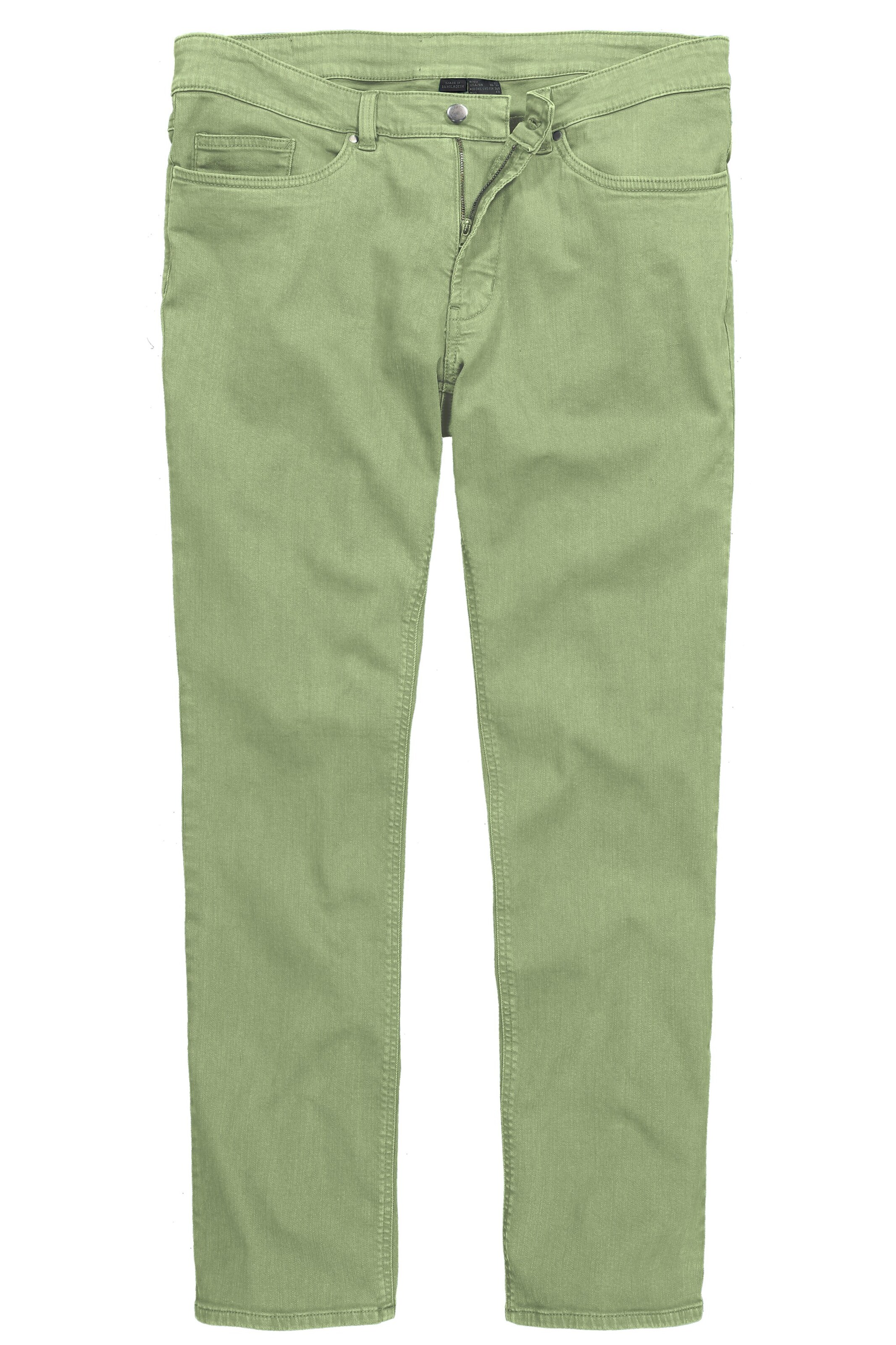 Pantalon Men Plus en vert : devant