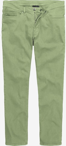 Men Plus Hose in Grün: Vorderseite