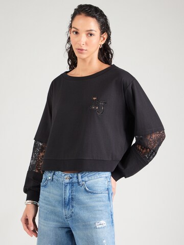 Liu JoSweater majica - crna boja: prednji dio