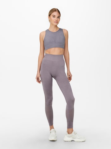 ONLY PLAY Skinny Sports trousers 'Saba' in Purple