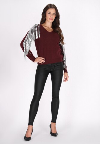 faina Pullover in Lila
