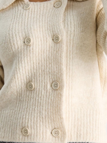 Bianco Lucci Strickjacke in Beige