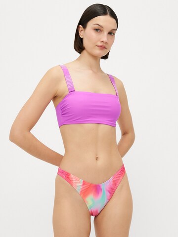 PUMA - Bustier Top de bikini en lila