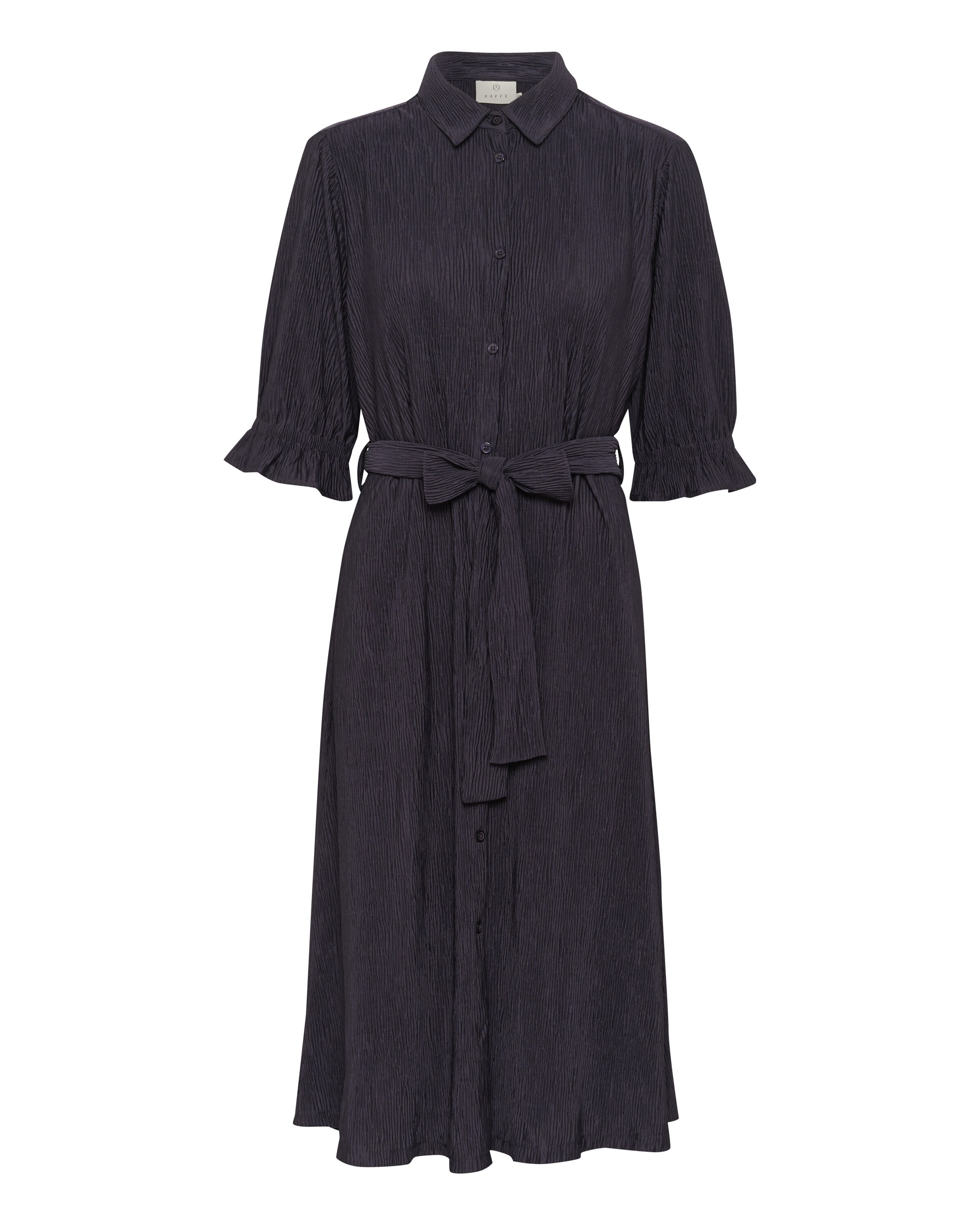 Kaffe Kleid in Blau: Vorderseite