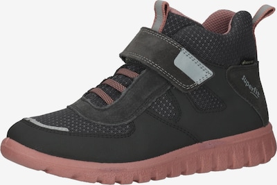 SUPERFIT Sneakers in Grey / Anthracite / Pink, Item view