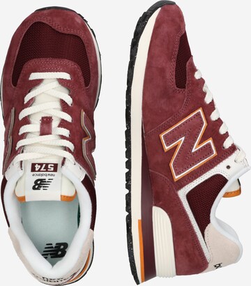 Sneaker low '574' de la new balance pe roșu