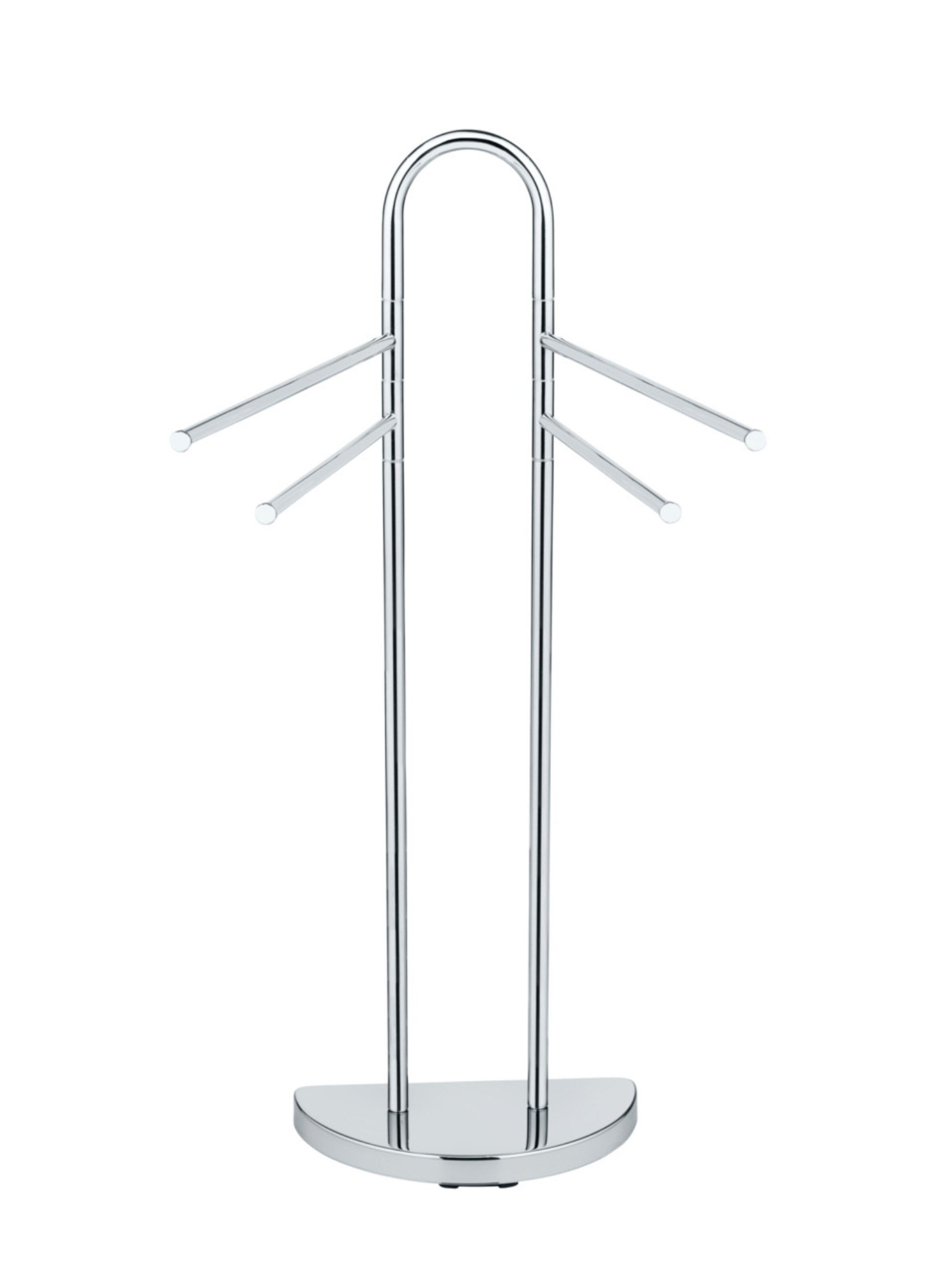 Wenko Shower Accessories in Silver: front