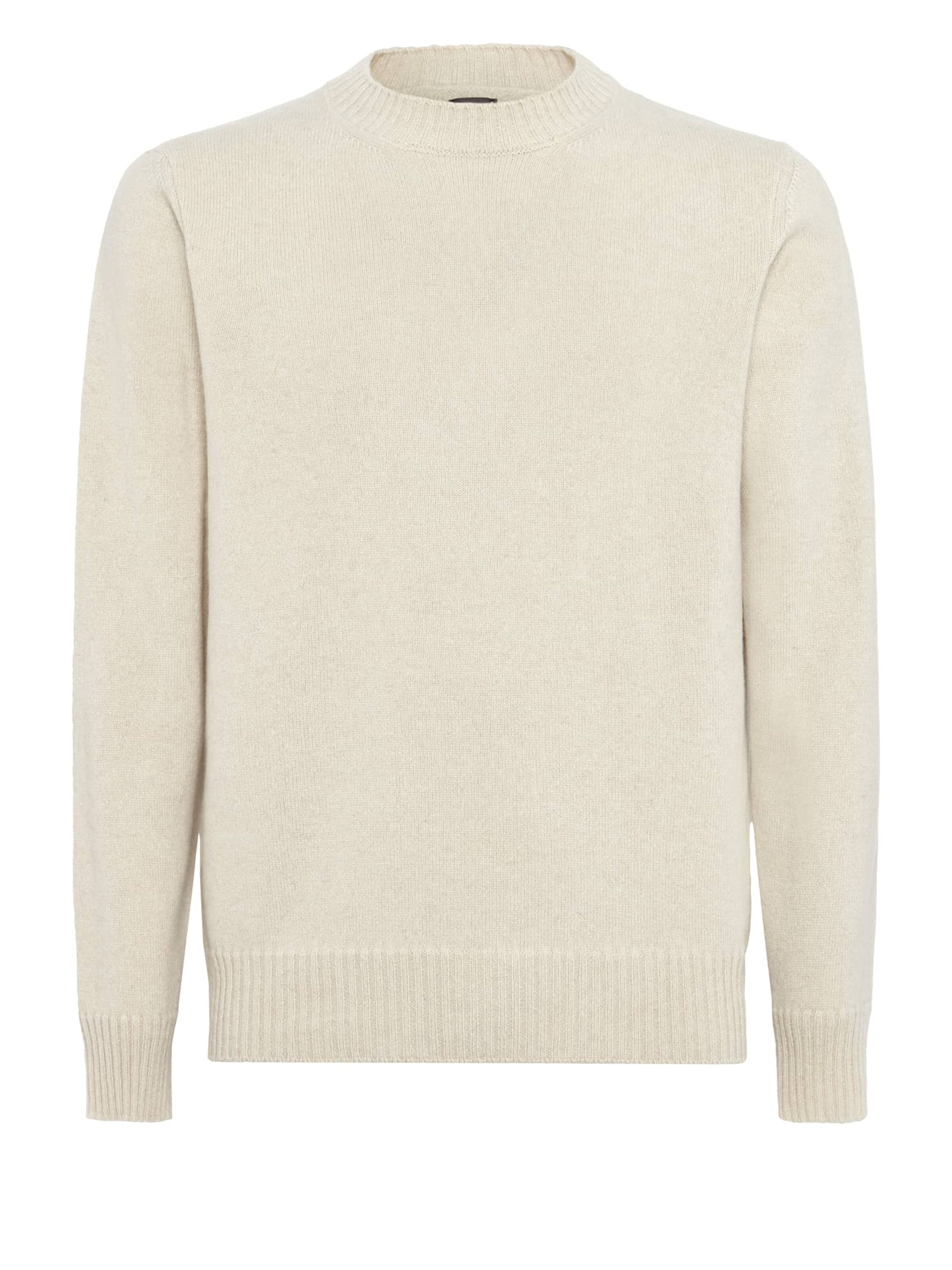 Boggi Milano Sweater in Beige: front