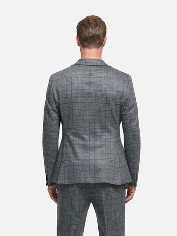 Zuitable Slim fit Suit Jacket 'DiNick' in Grey
