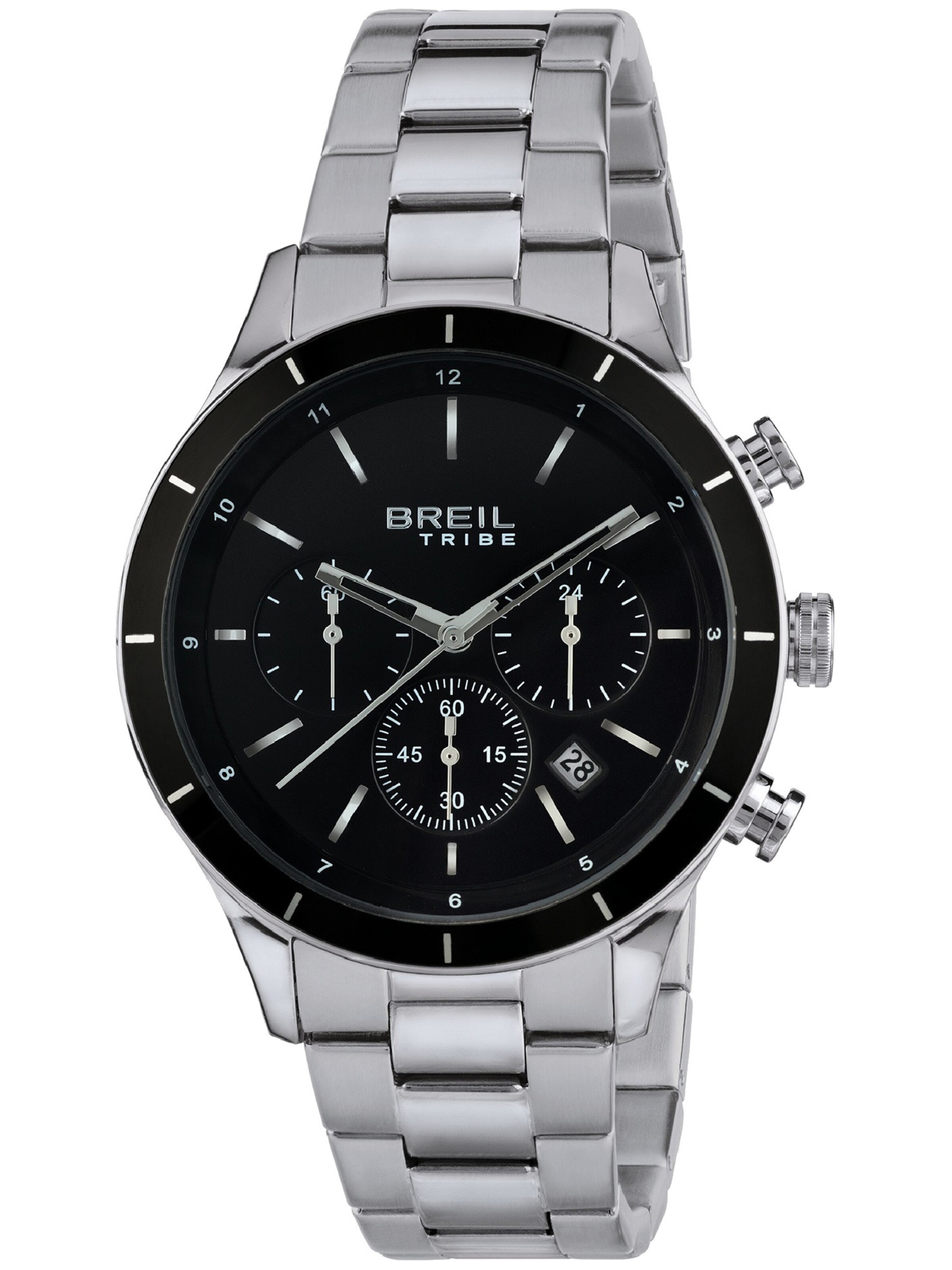 Breil Uhr 'Dude' in Silber: Vorderseite