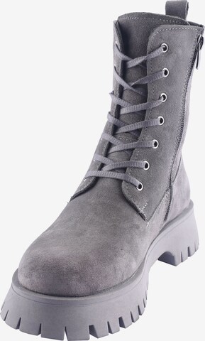 D.MoRo Shoes Schnürstiefel 'Hangrem' in Grau