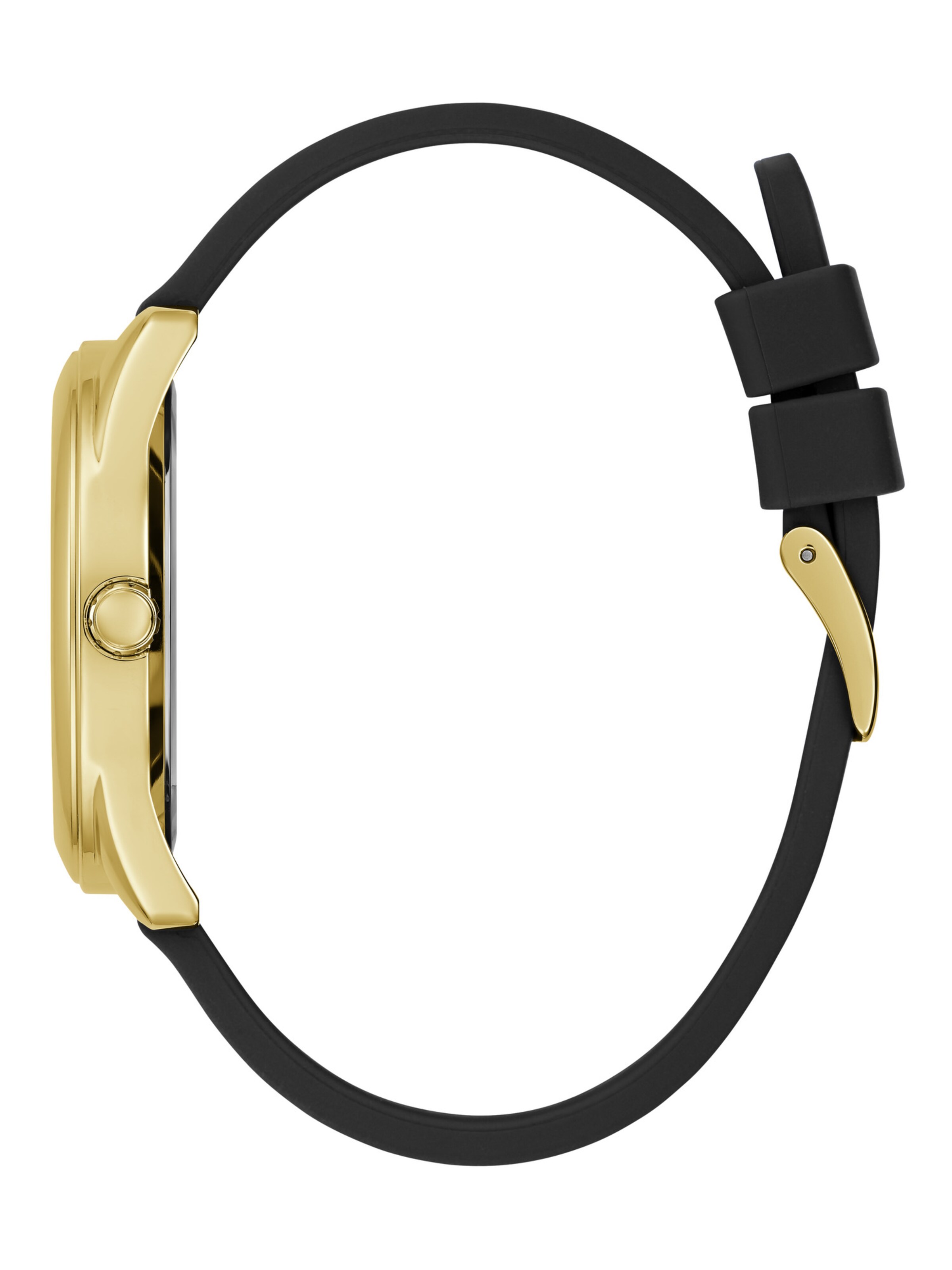 GUESS Uhr  'Cubed' in Schwarz