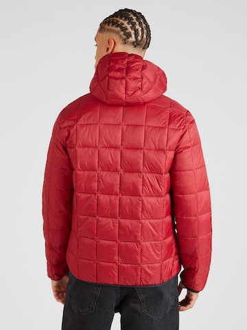 HOLLISTER Демисезонная куртка в Красный