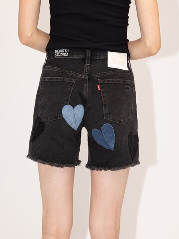 Levi's® Upcycling Regular Jeansshort 'Kelvyn Colt Design' in Grau