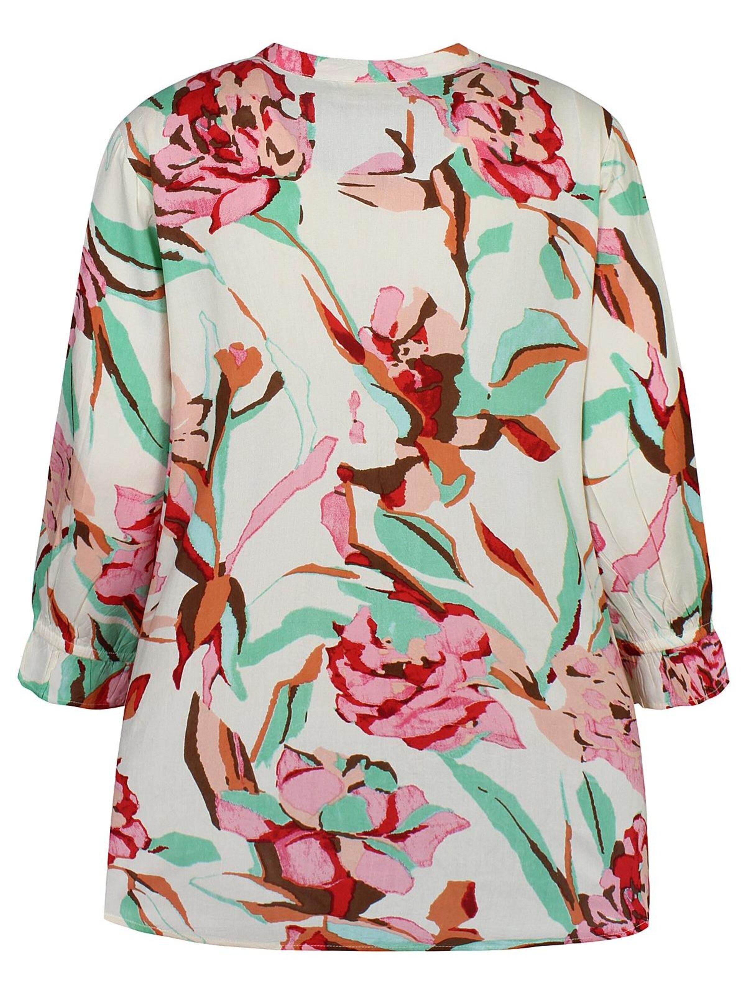 ze-ze Blouse 'Dot 075' in Roze