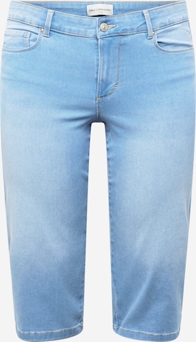 ONLY Carmakoma Regular Jeans 'AUGUSTA' in Blauw: voorkant