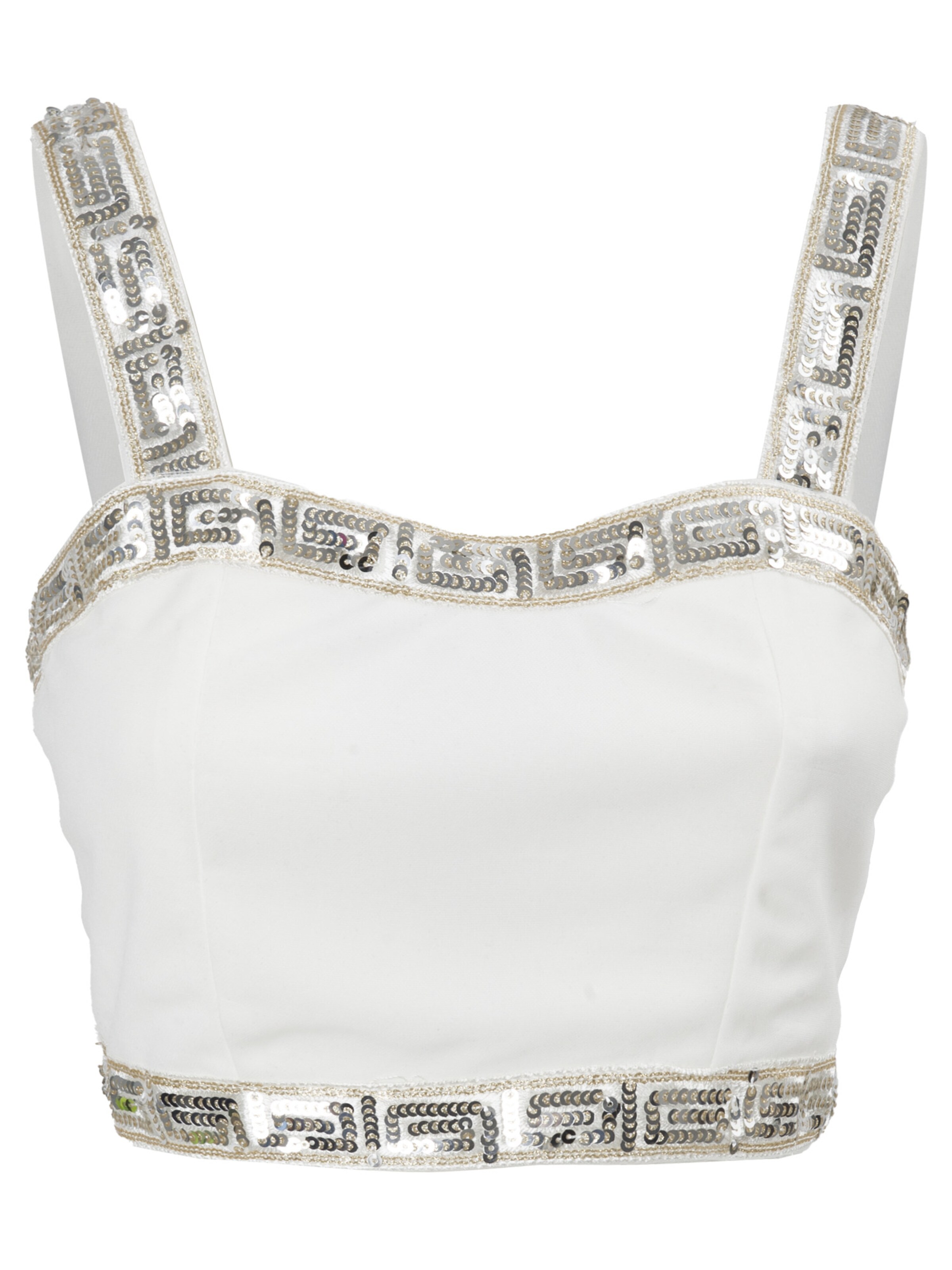 Top di Influencer in bianco: frontale