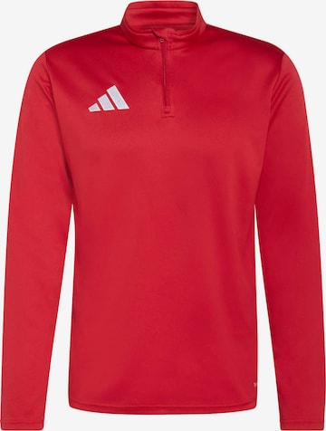 ADIDAS PERFORMANCE Athletic Sweatshirt 'ENT26' in Red: front
