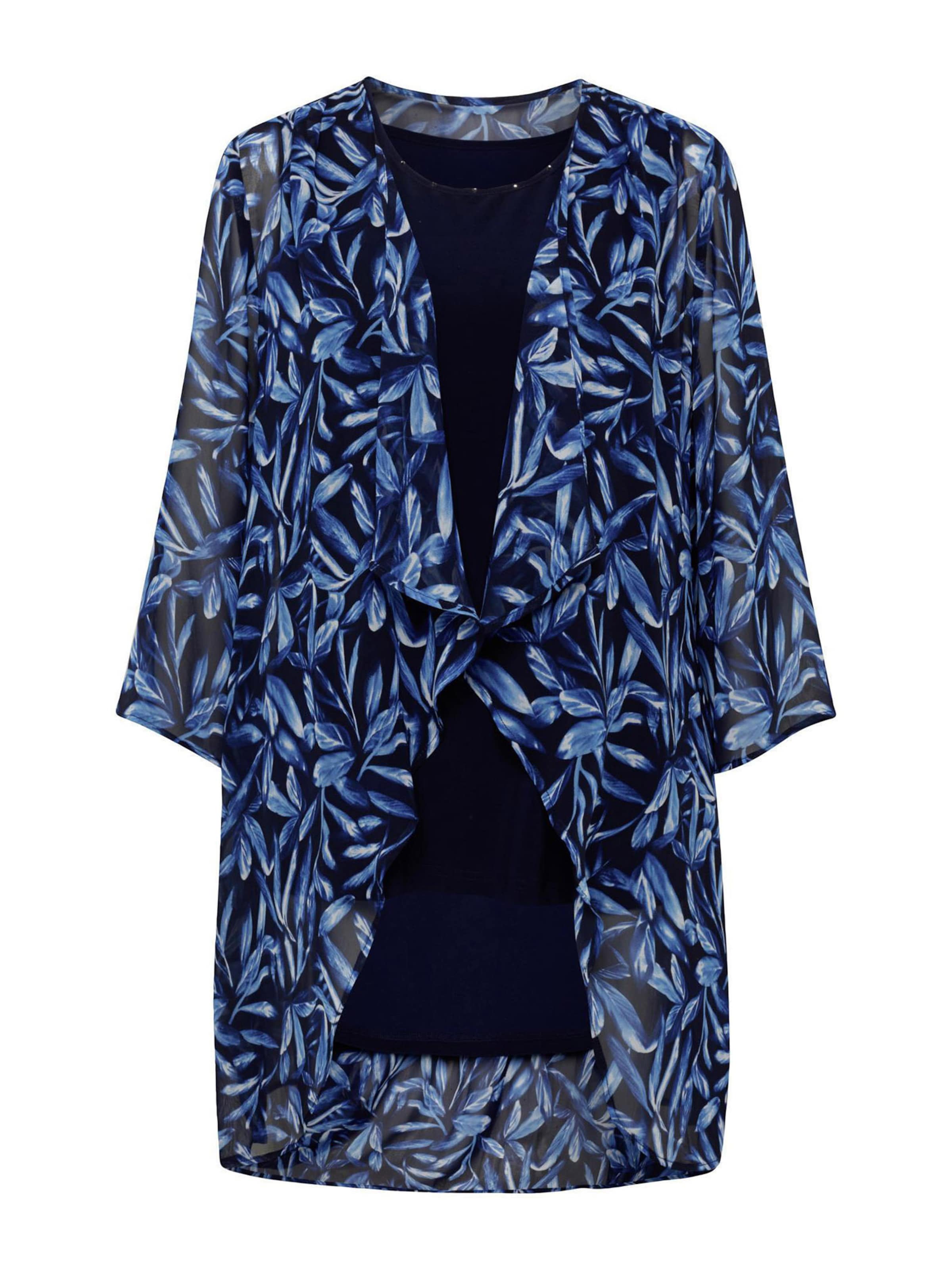 Goldner Tunika in Blau: Vorderseite