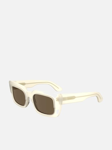 Calvin Klein Sonnenbrille in Weiß: Vorderseite