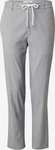 DAN FOX APPAREL Regular Trousers 'Pablo' in Grey: front