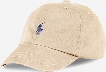 Polo Ralph Lauren Hat in Beige: front