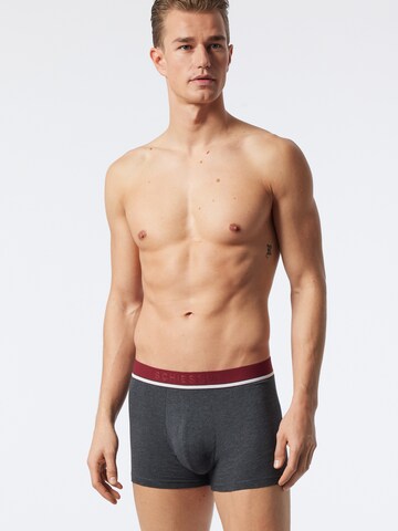 SCHIESSER Boxershorts in Grijs: voorkant