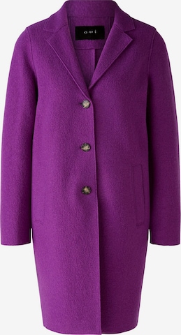 OUI Between-Seasons Coat 'Mayson' in Purple: front
